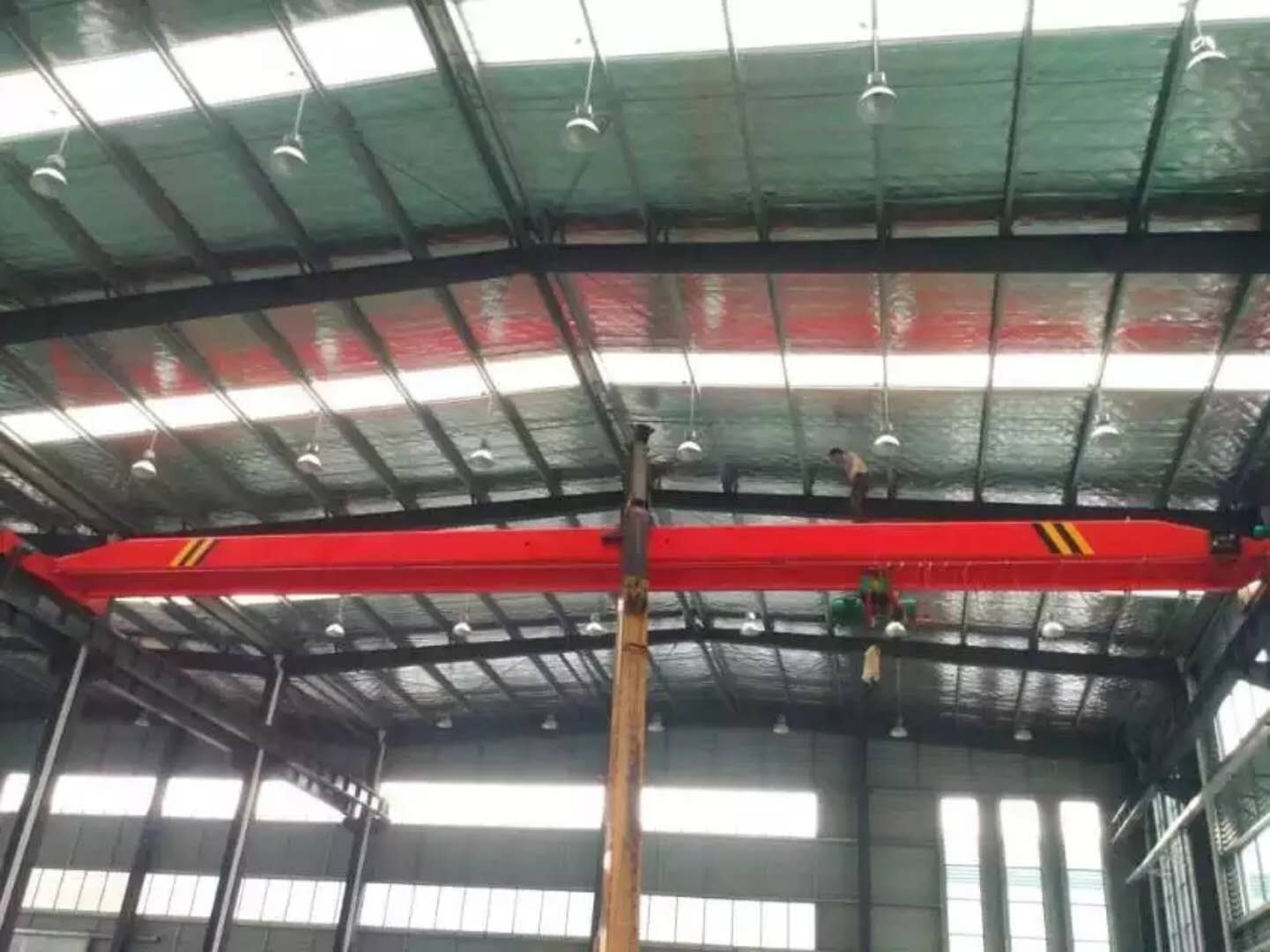 電動單梁施工現(xiàn)場